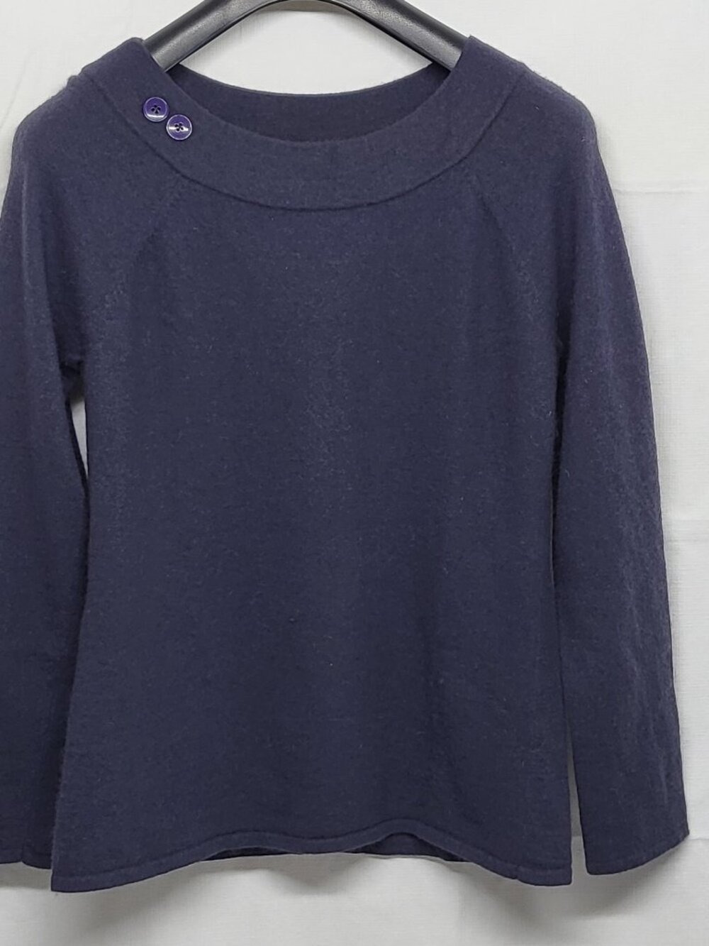 Sarah Spencer Sweater Womens Junior Size XL Angora Rabbit Hair Blend Fuzzy
